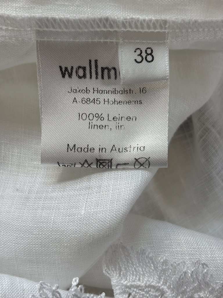 Gorsuch "Valentina" Linen Lace-Trim Tunic Size 8 Nwt — image 6 of 7